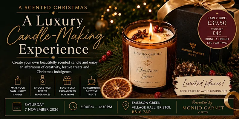 A Scented Christmas: A Luxury Candle-Making Experience