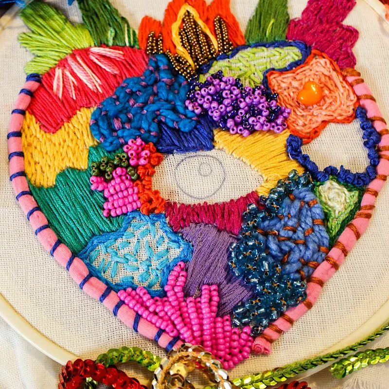Embroidery & Textile Art Workshop