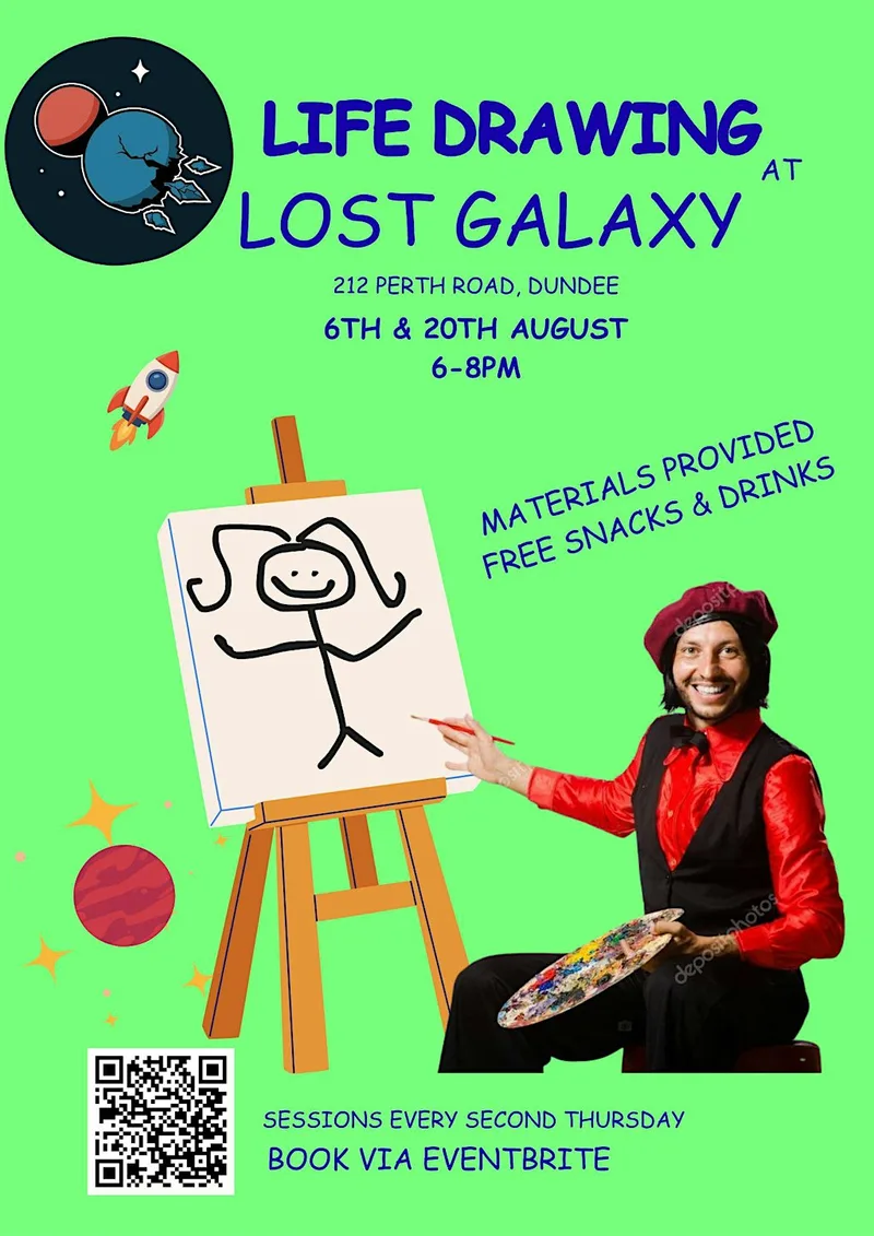 Lost Galaxy Life Drawing - Thursday 6th August