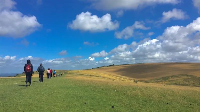 Wander through the Adur Valley: Steyning, Bramber Castle, and the River Adur