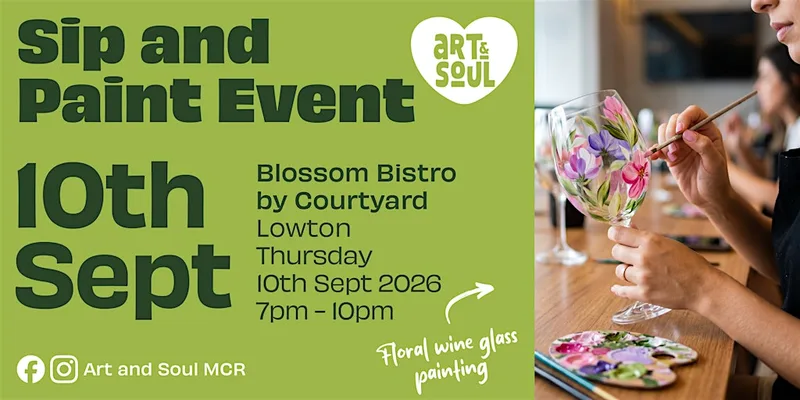 Sip and Paint Night at Blossom Bistro by Courtyard, Lowton