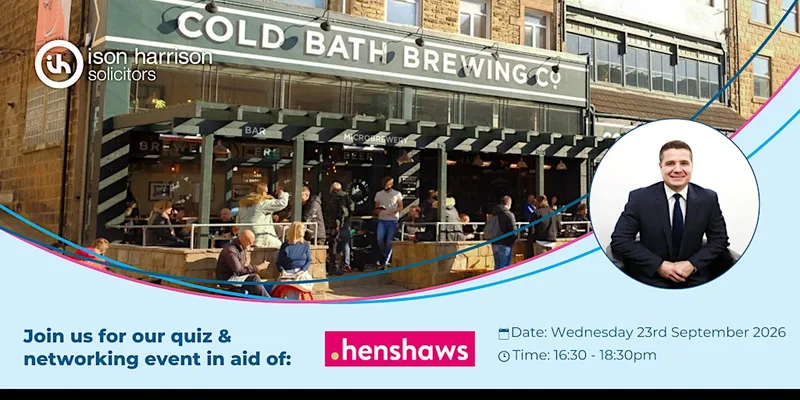 Ison Harrison Quiz and Networking Event In Aid Of Henshaws