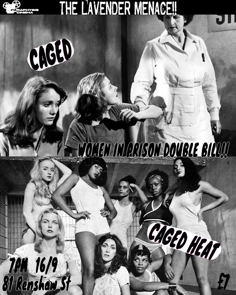 CAGED (1950) + CAGED HEAT (1974)