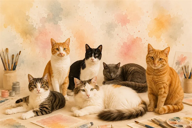 Cat Art Workshop | Youngers Club