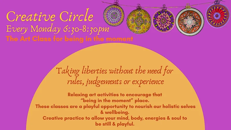 WEEKLY Creative Circle ART Classes