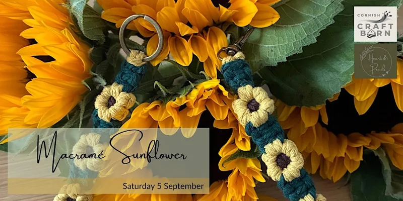 Macramé floral art workshop