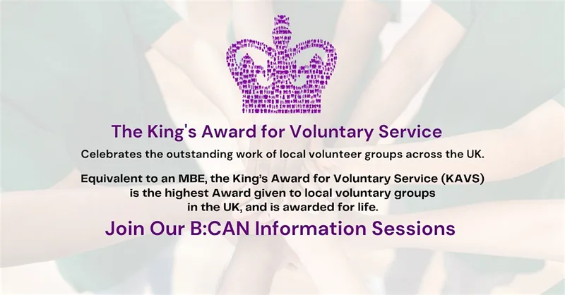 King's Award for Voluntary Services - Moseley Information Session