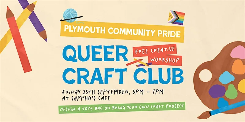 Queer Craft Club - Design a Tote Bag!
