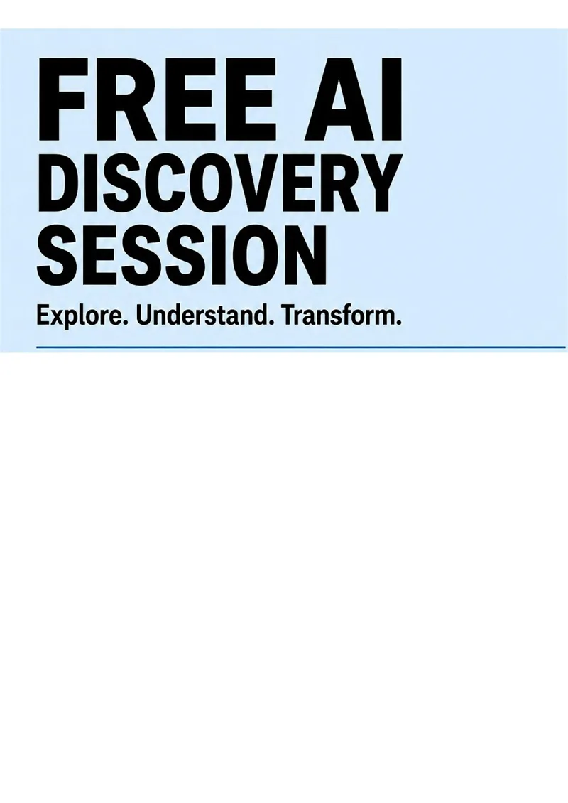 FREE AI DISCOVERY SESSION CHORLTON MANCHESTER