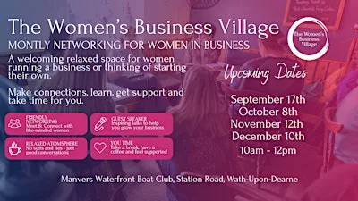 Women’s Business Networking in Rotherham | The Women’s Business Village