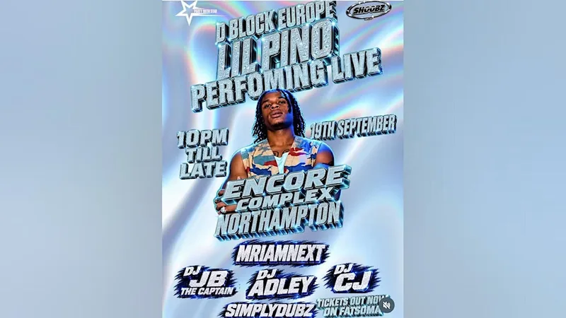 DBLOCK EUROPES LIL PINO LIVE IN NORTHAMPTON
