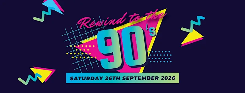 Rewind to the 90s - Party night & charity fundraiser | Widnes