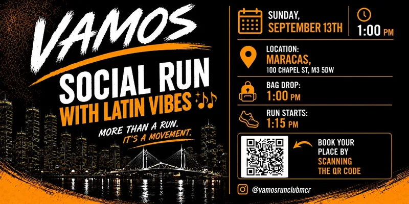 Vamos Manchester - 5K | 7K Social Run with Latin Vibes