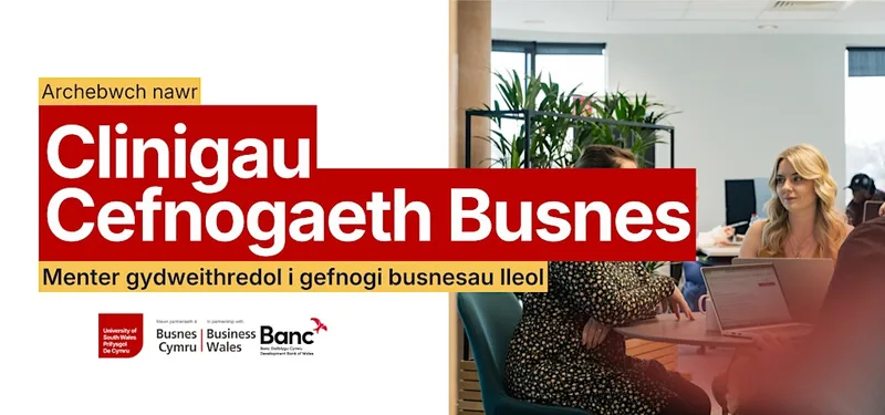 Clinigau Cymorth Busnes