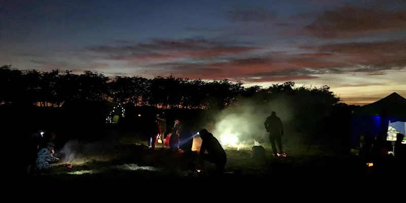 Family Summer Wild Camp Out at Ryton Pools Country Park