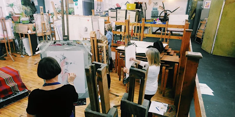 Go Figure - Monthly Self-Led Life Drawing (August)