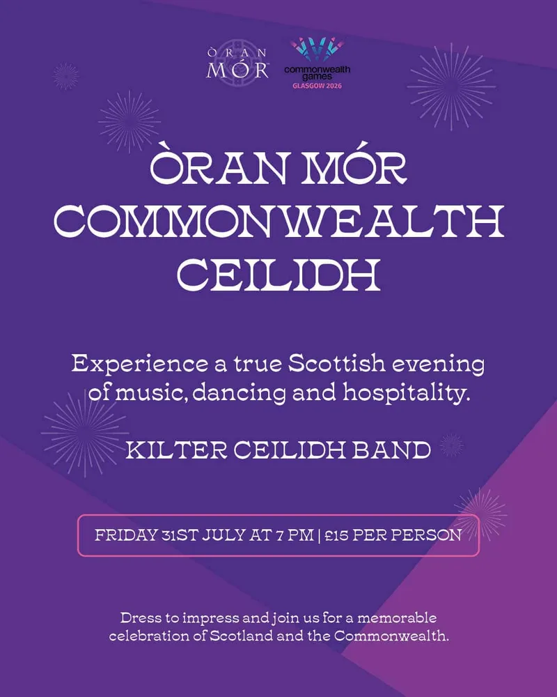 Commonwealth Ceilidh at Òran Mór
