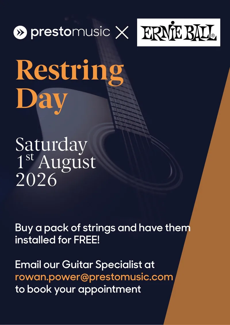 Restring Day at Presto Music