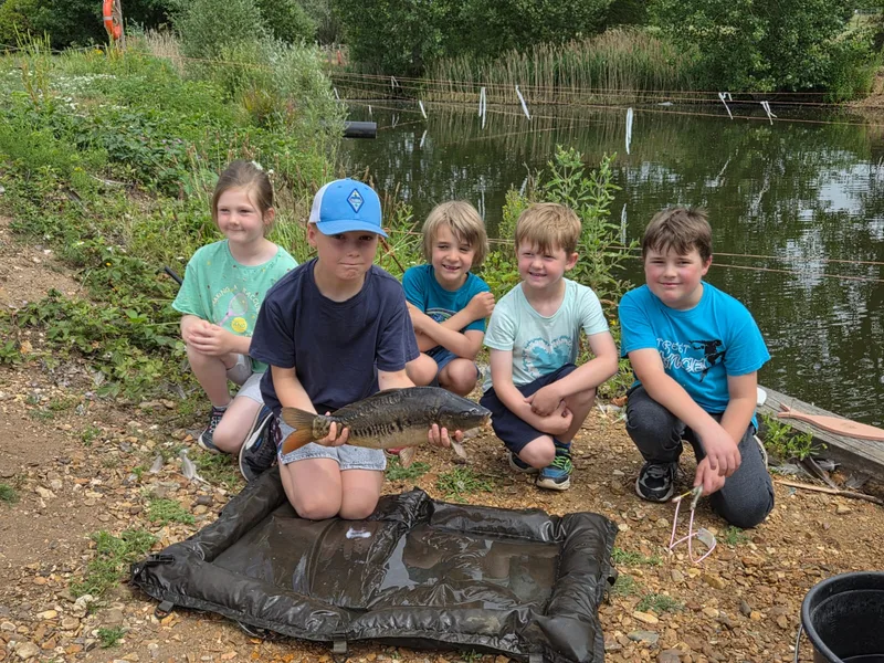 GET KIDS FISHING Session - 1pm - 3pm for ages 7 -15 years