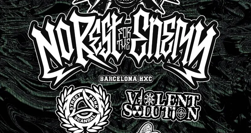 No Rest For The Enemy(esp) + Deportados Del Bar (esp) + Shit Stirrers + Vile Breed
