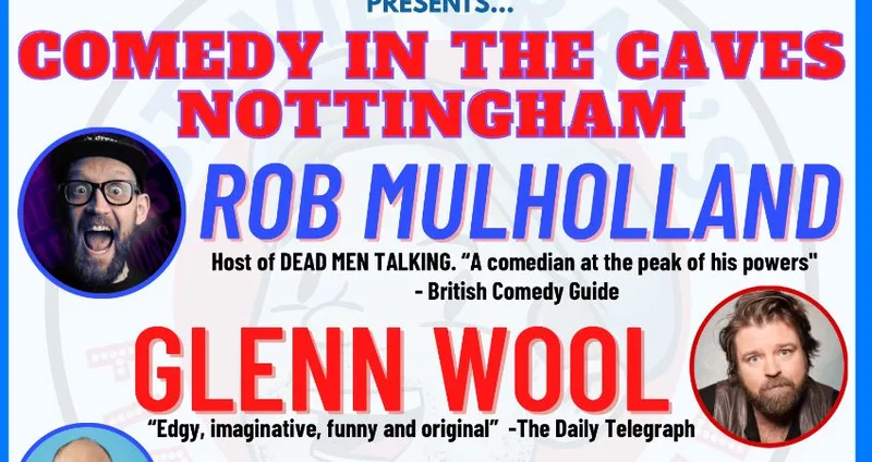 Nottingham: Comedy in the Caves: Friday October 9th